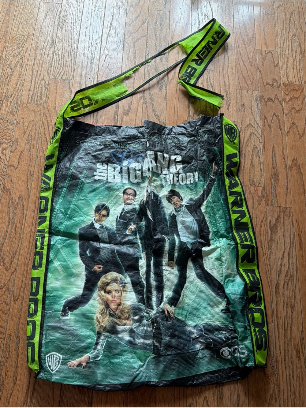 SDCC Big Bang Theory Warner Bros Comic-Con Promo Messenger Bag